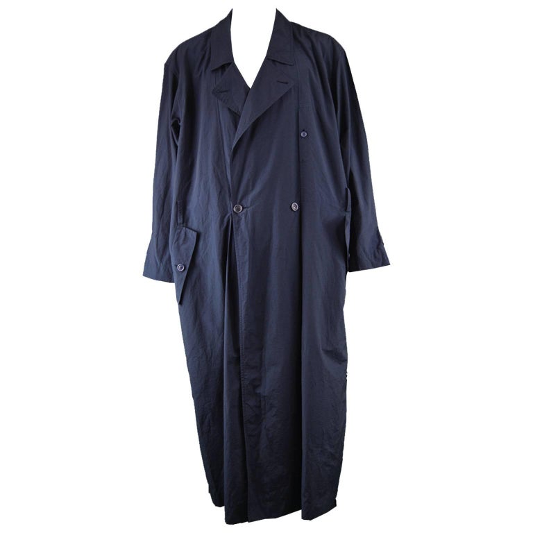 ISSEY MIYAKE maxi raincoat