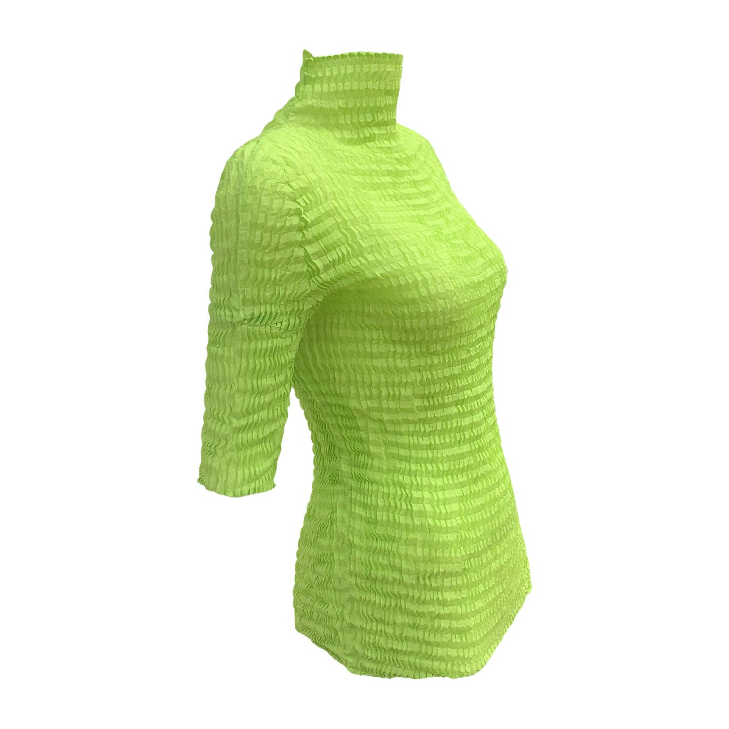 Issey Miyake Neon Green Top In Excellent Condition For Sale In Eivissa, ES