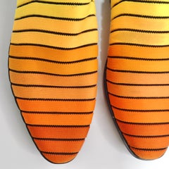 Issey Miyake Orange Gradient Flats