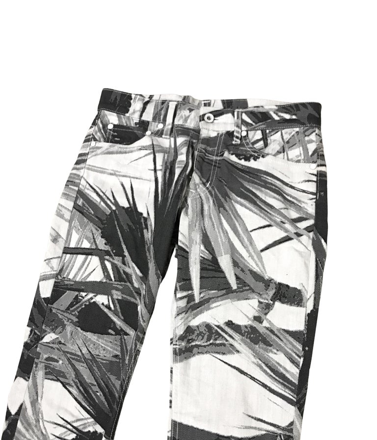 Issey Miyake Palm Leaf Pants, Spring Summer 2006 For Sale at 1stDibs