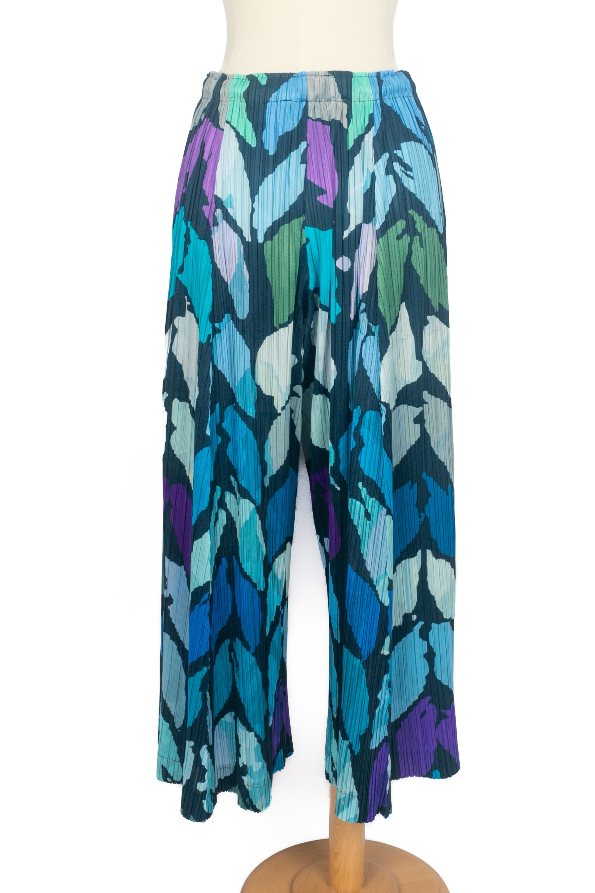Pantalones Issey Miyake 'Pleats Please' 2006 en Excelente estado para la venta en SAINT-OUEN-SUR-SEINE, FR
