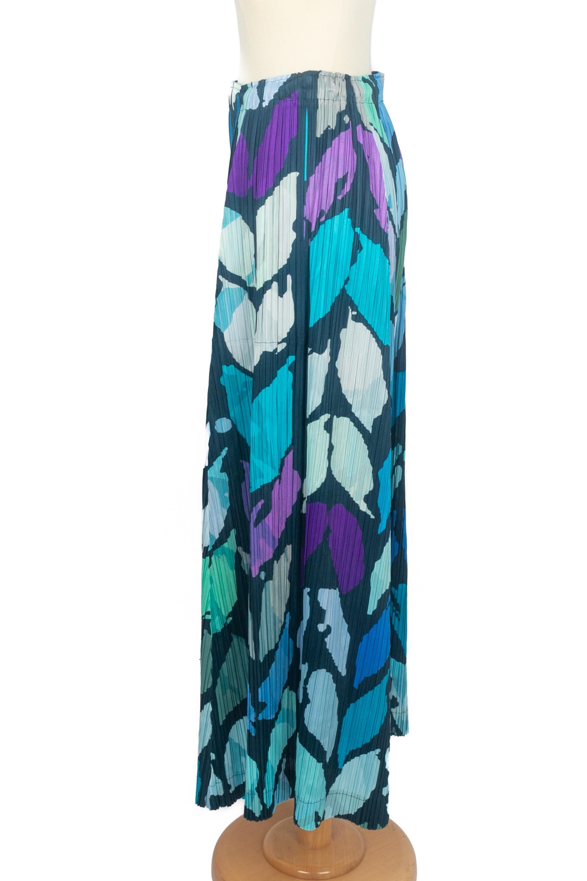De las mujeres Pantalones Issey Miyake 'Pleats Please' 2006 en venta