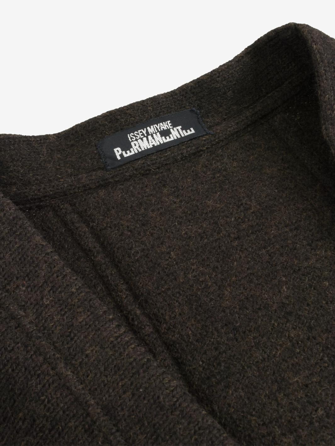 Issey Miyake Permanente Wool Dolman Coat - 80s For Sale 5
