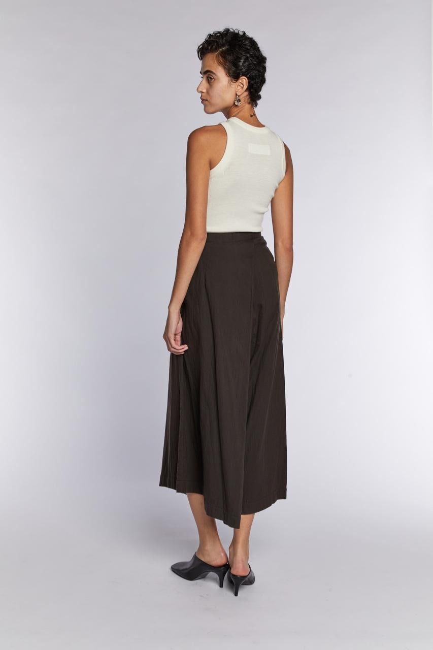 Issey Miyake Permenante Cotton Wrap Trousers 1980s For Sale 1