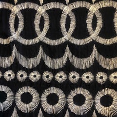 Issey Miyake Skirt - 1980s Vintage - Embroidered Cotton