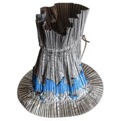 Vintage Issey Miyake Please Pleats unusual and  draw string bag brand new without tags