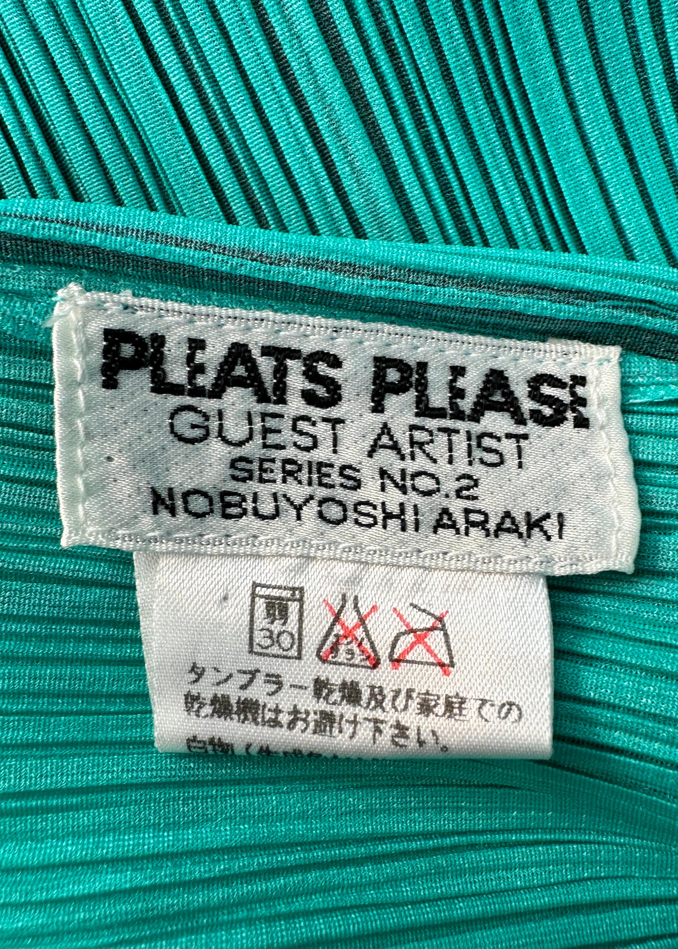 Women's Issey Miyake Pleats Please 1997 Guest Artist Series No. 2 Nobuyoshi Araki