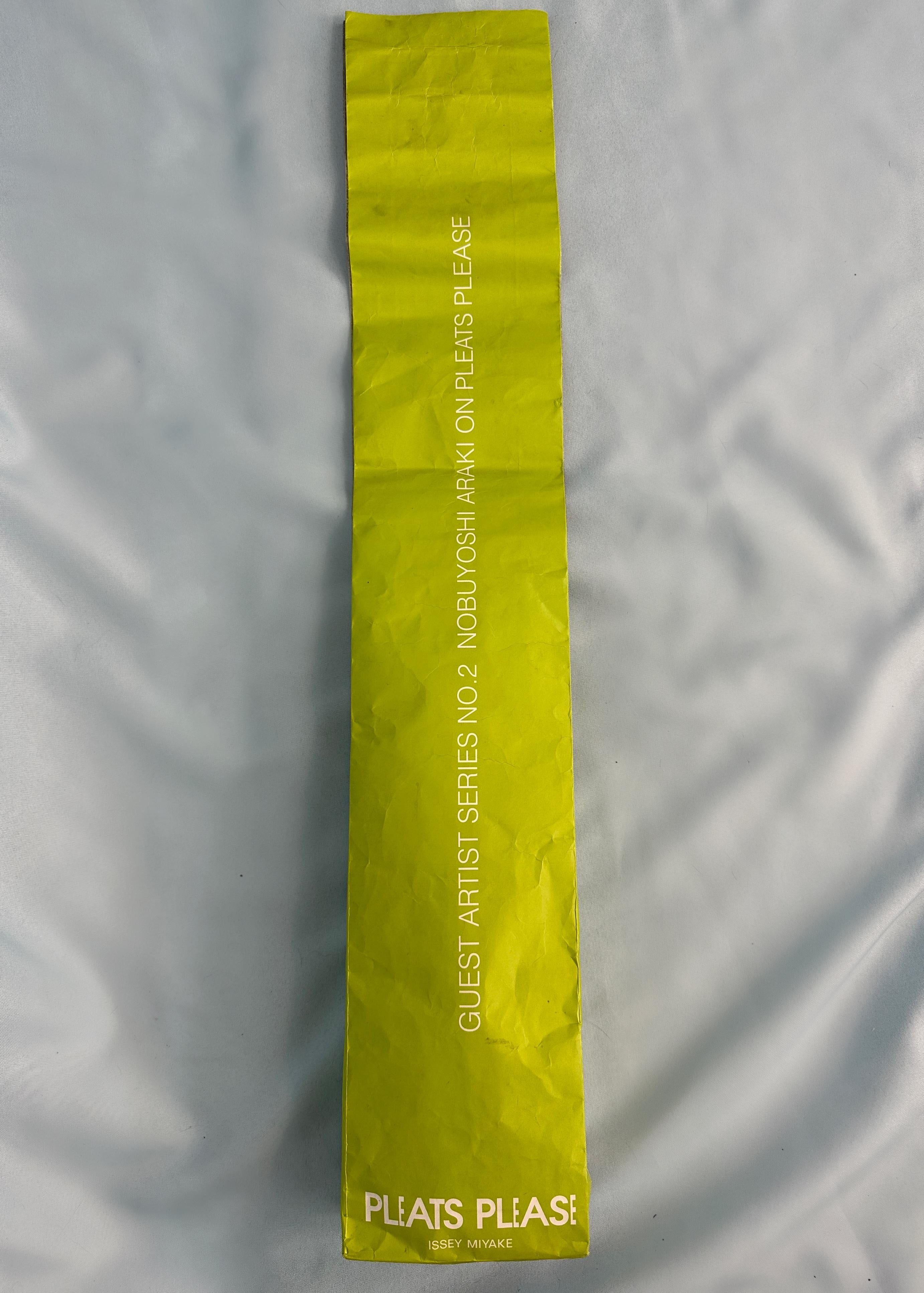 Issey Miyake Pleats Please 1997 Guest Artist Series No. 2 Nobuyoshi Araki 2