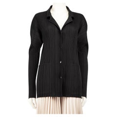 Issey Miyake Pleats Please Black Pleated Jacket Size XL
