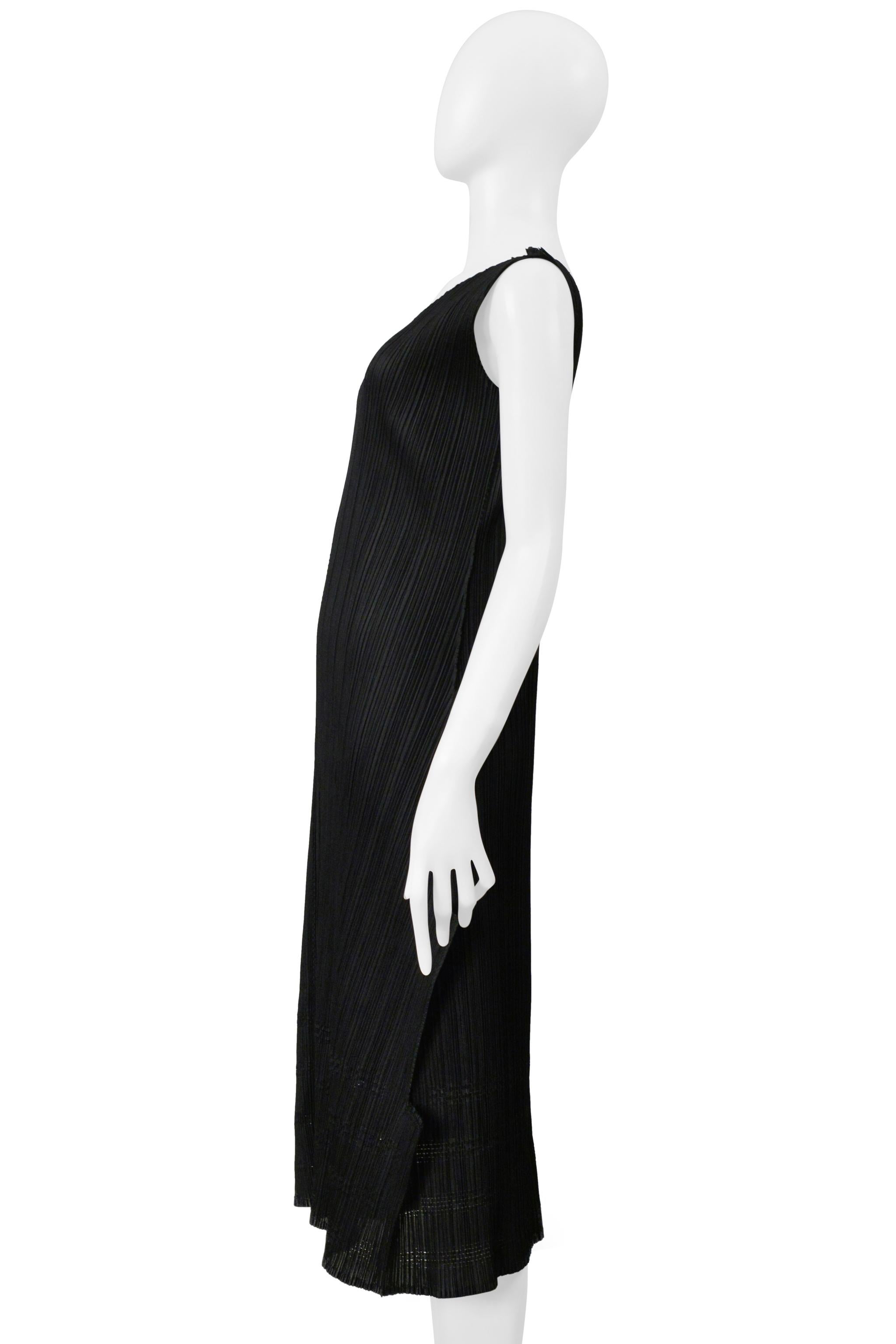 Issey Miyake Pleats Please Schwarzes 