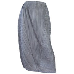 Issey Miyake, Pleats Please Grey Pleated Skirt