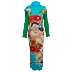 Issey Miyake Pleats Please Machine Gun Baby Dress