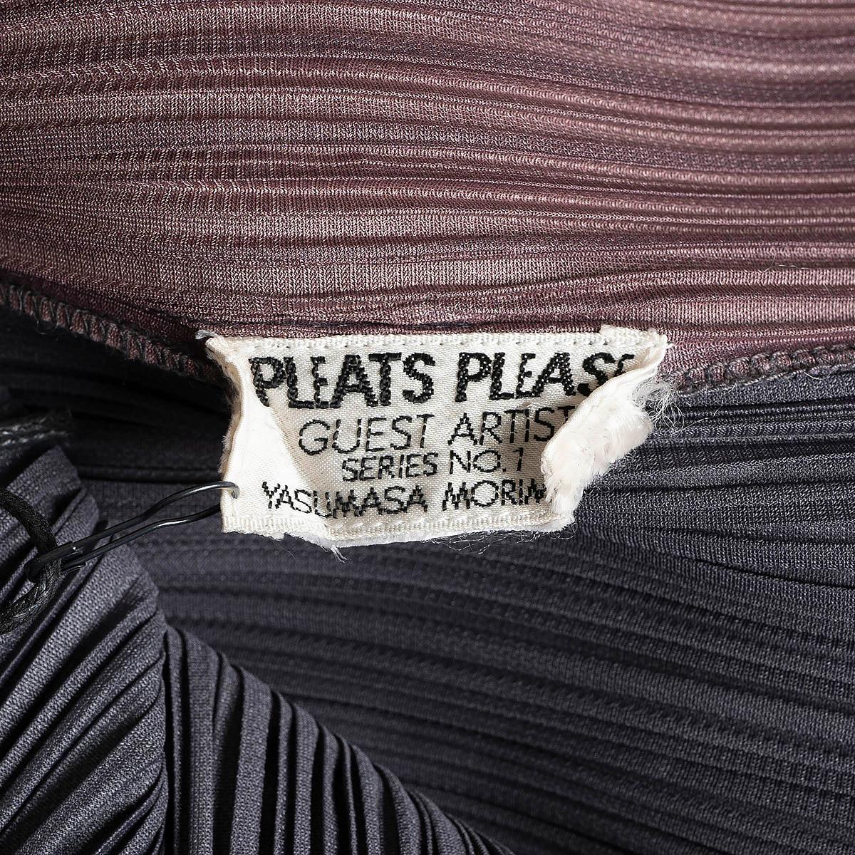 ISSEY MIYAKE PLEATS PLEASE pleated 1997 YASUMASA MORIMURA Top Shirt S For Sale 2
