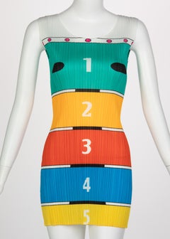 Issey Miyake Pleats Please Tunic Mini Dress Vintage Collectors Piece