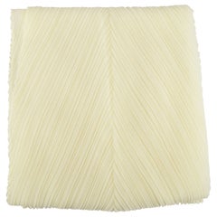 Issey Miyake Pleats Please Sciarpa plissettata gialla