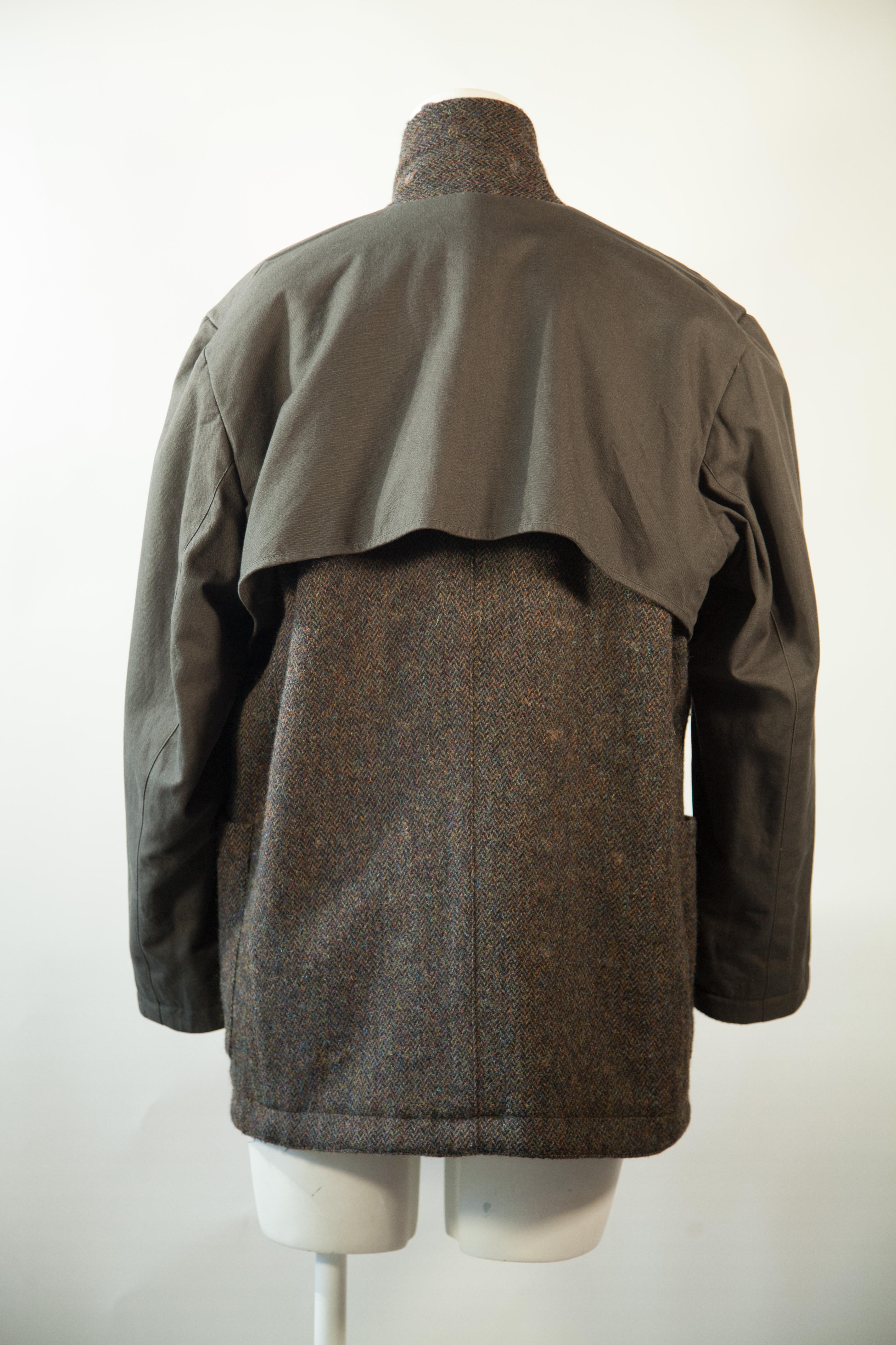 Issey Miyake, Rare, Reversible, Wool, Tweed Jacket, 1970s For Sale 3