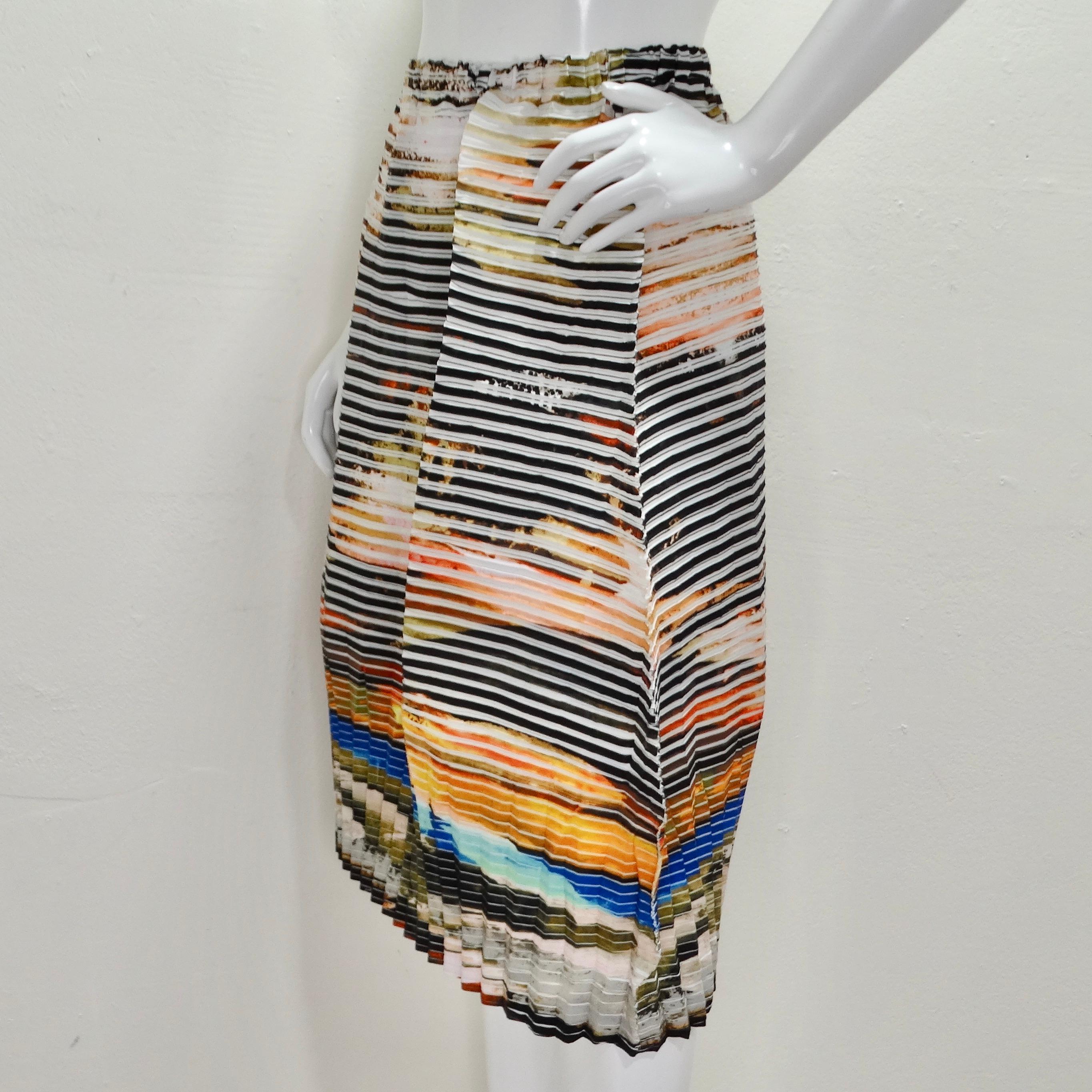 Issey Miyake Resort 2018 Pleated Skirt For Sale 4