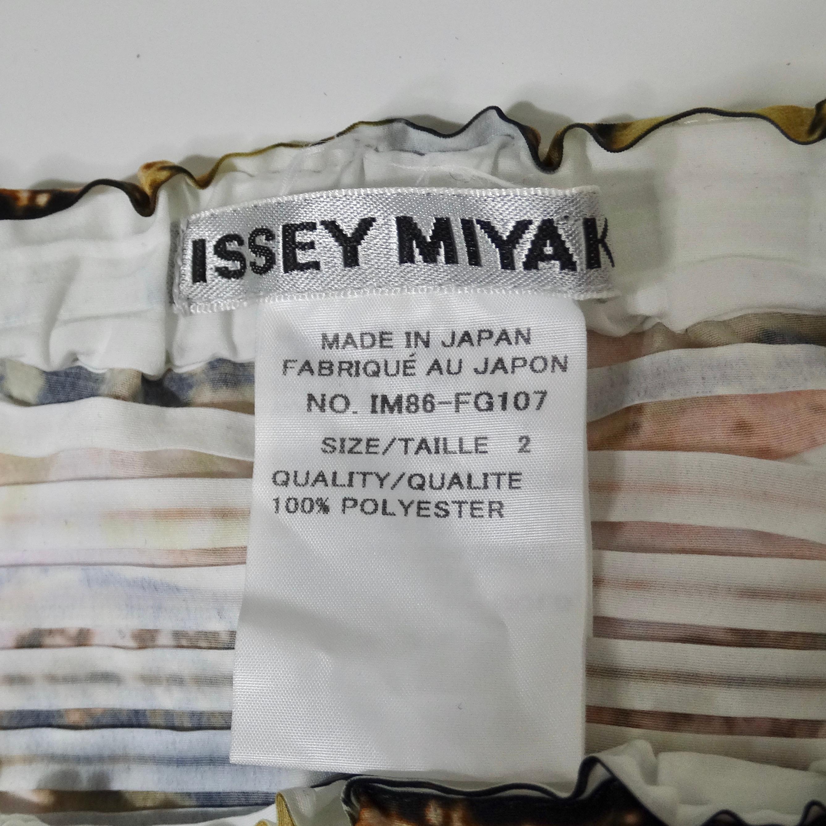 Plissee-Rock von Issey Miyake Resort 2018 im Angebot 5