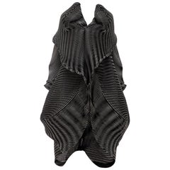 Issey Miyake Runway Spiral Pleated Jacket, Fall 2016