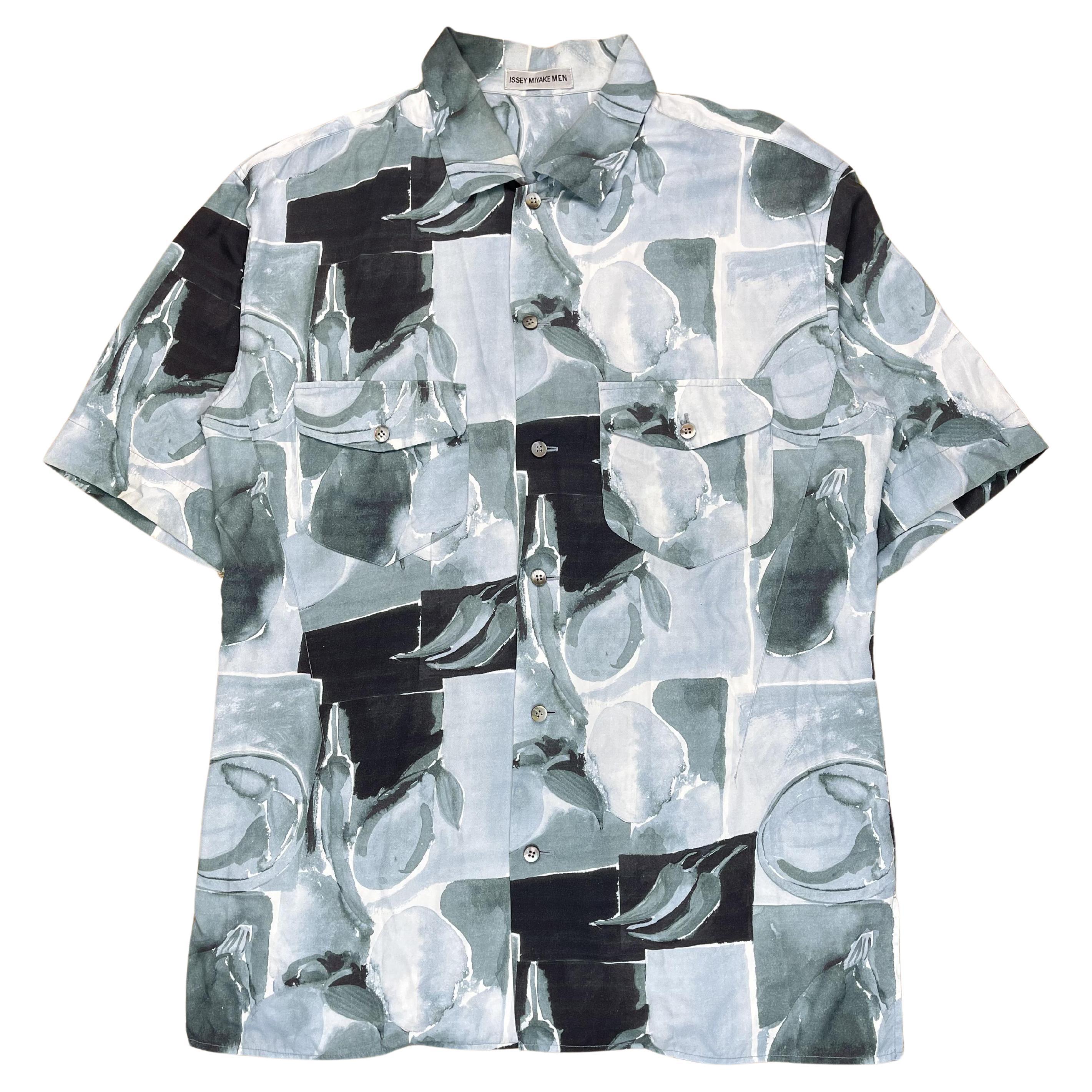 Issey Miyake S/S1997 Lily Water Flower Shirt For Sale