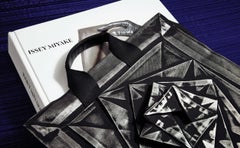 Issey Miyake. Signed Limited Edition book in Issey Miyake Bag