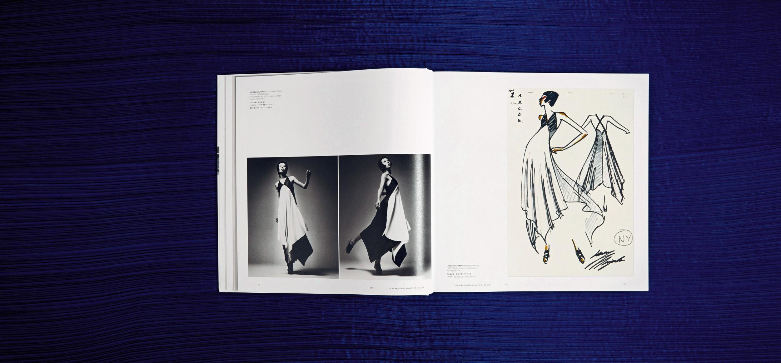 Issey Miyake. Signed Limited Edition book in Issey Miyake Bag In New Condition For Sale In Los Angeles, CA