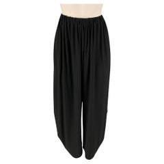 ISSEY MIYAKE Size M Black Blend Wide Leg Casual Pants