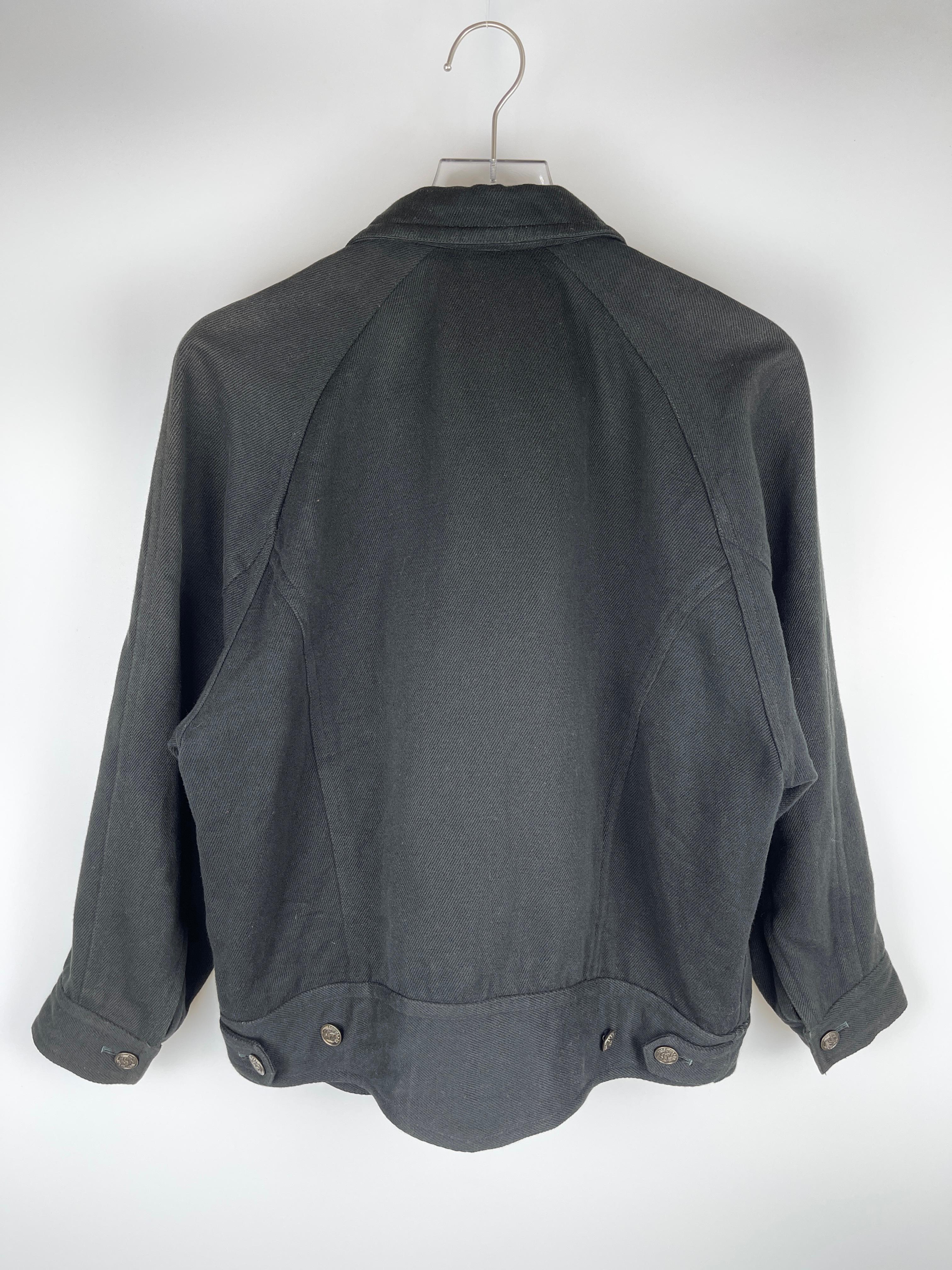 Issey Miyake Sport 1980's Short Peacoat  For Sale 3