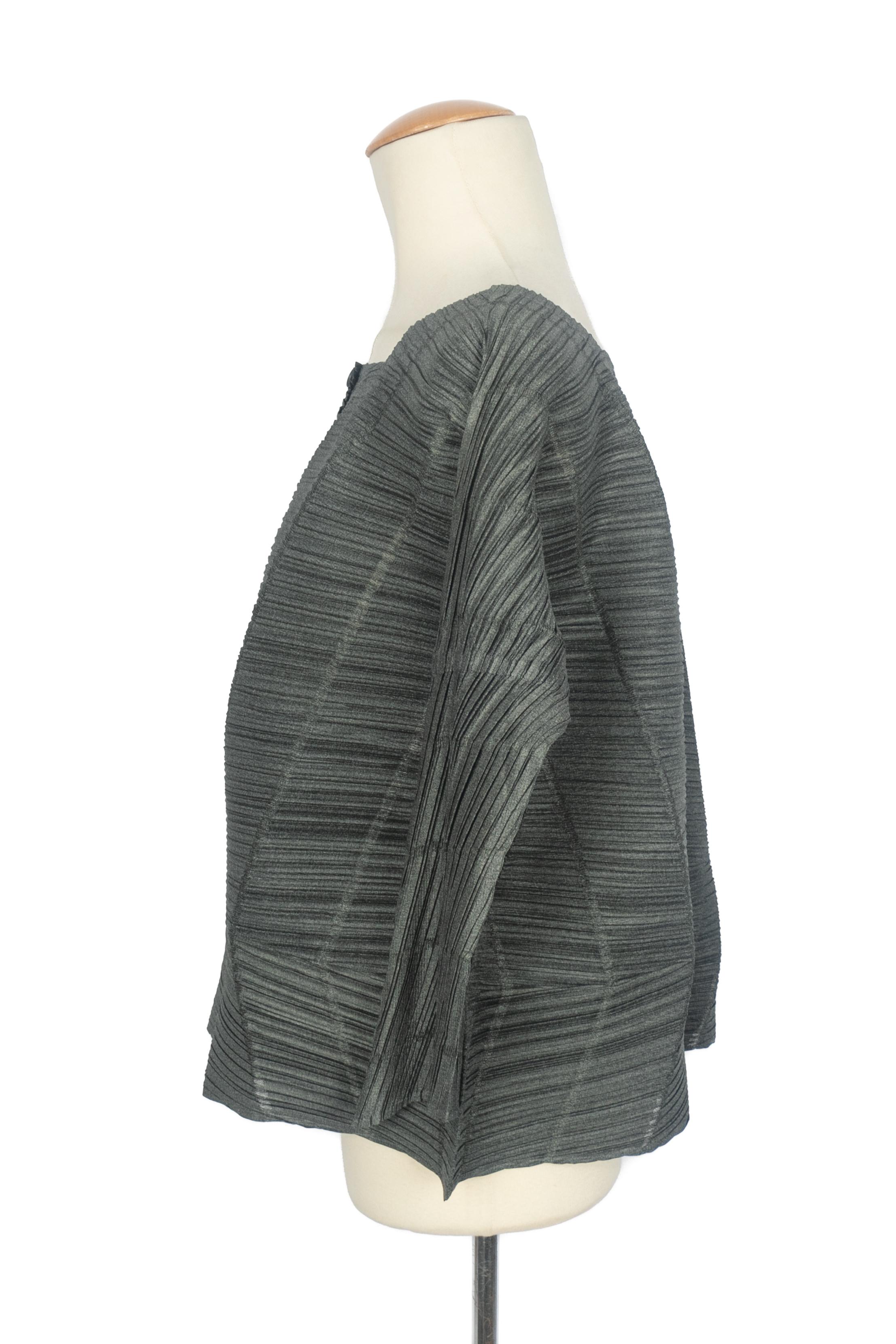 Issey Miyake top Pleats Please 1990s in vendita 3