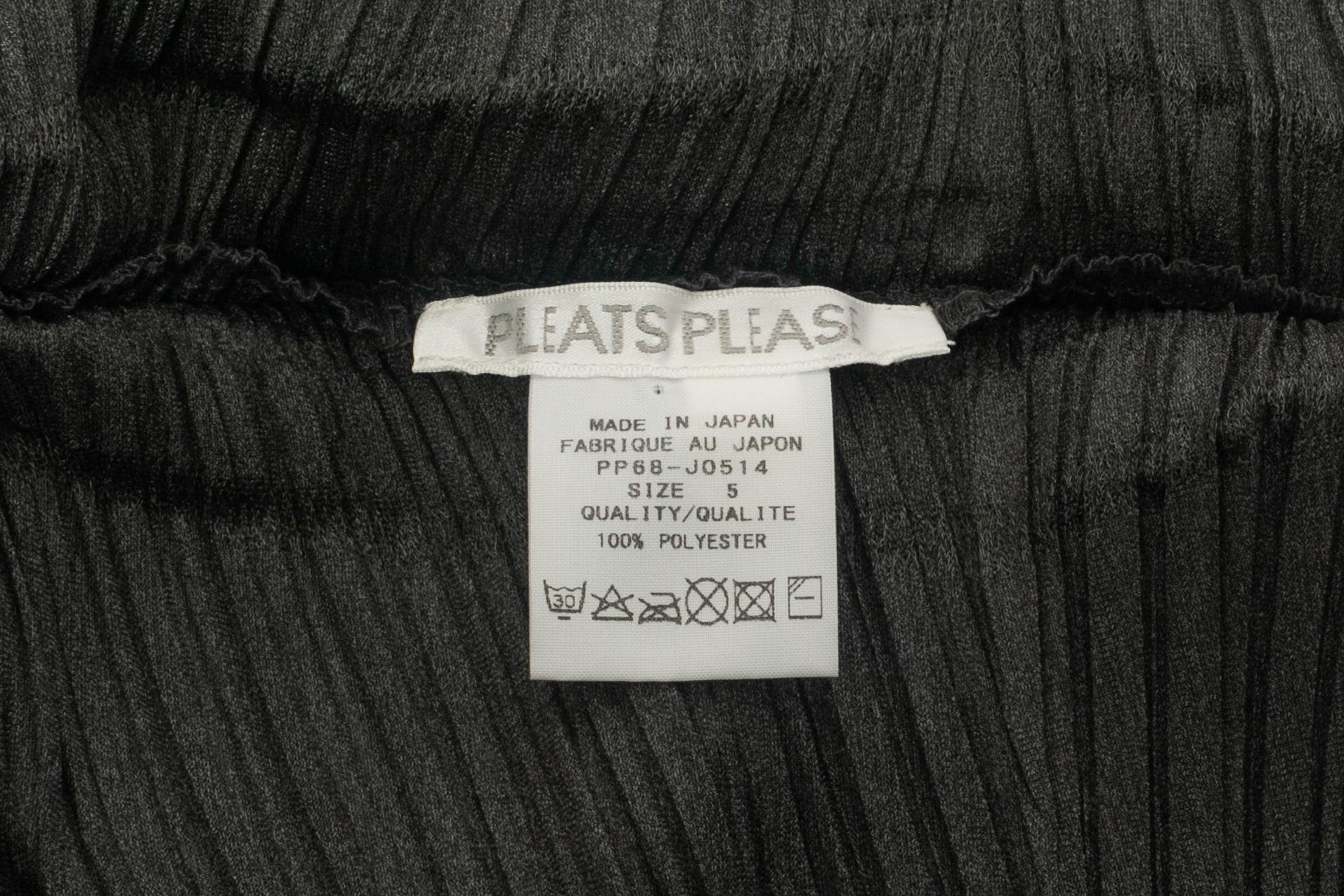 Issey Miyake top Pleats Please 1990s in vendita 4