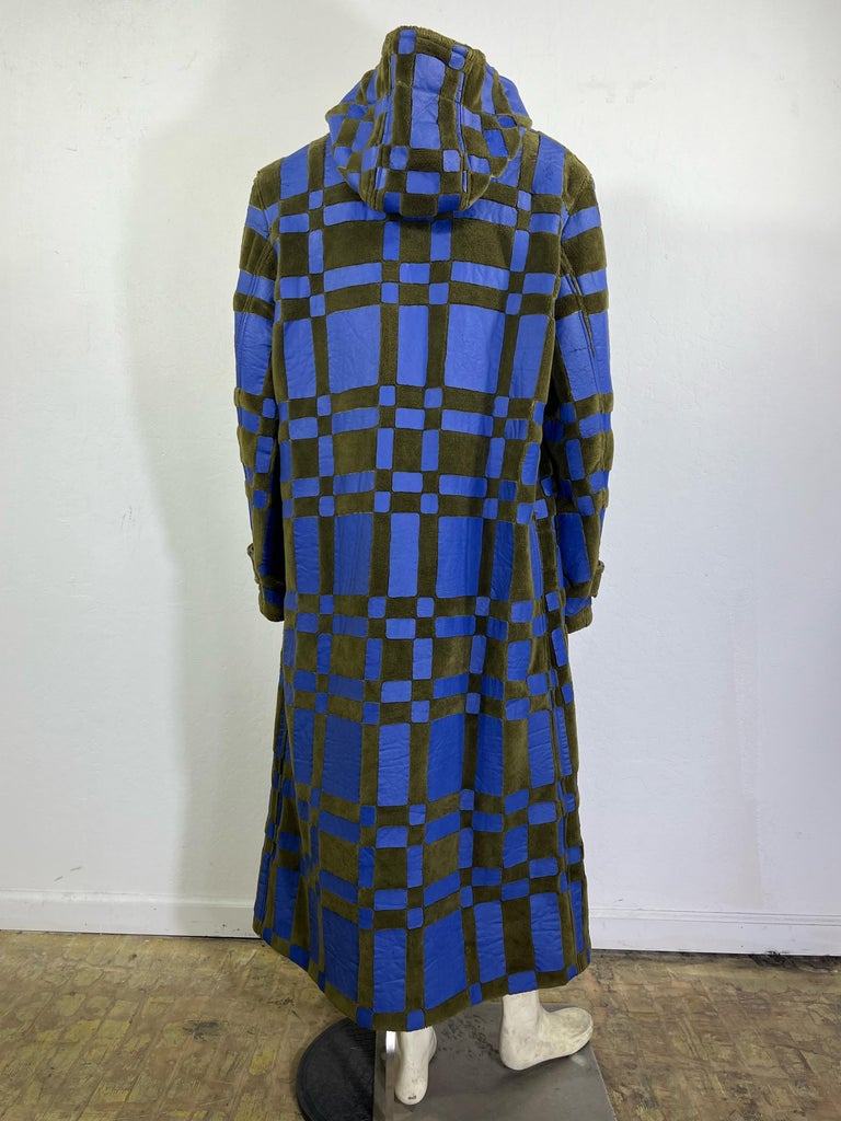 Issey Miyake Vintage 90s Hooded Coat For Sale at 1stDibs