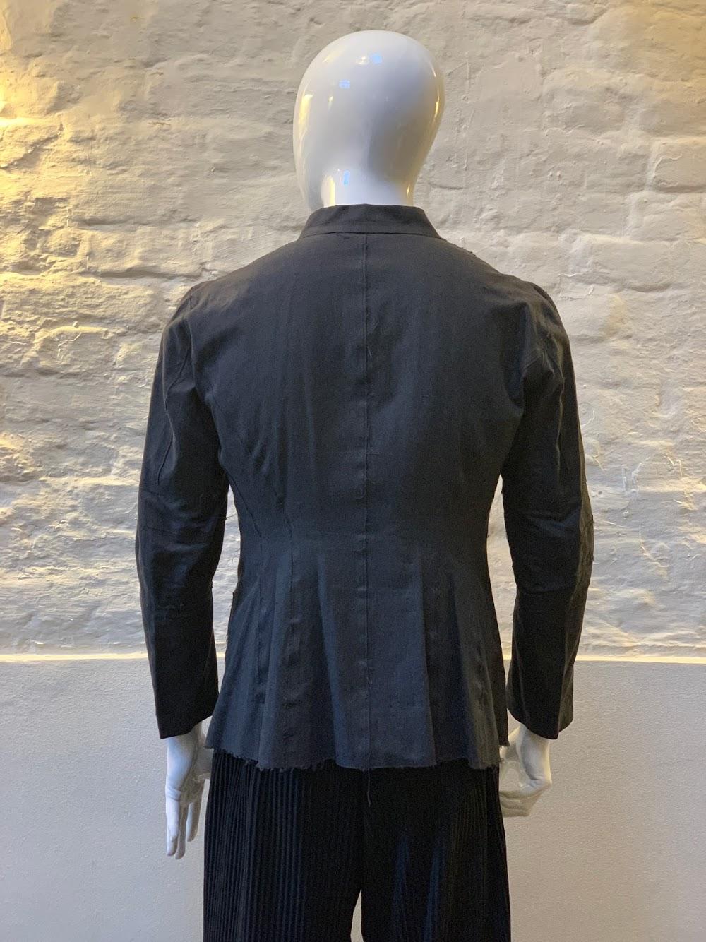 Issey Miyake Vintage Deconstructed Single Breasted Jacket In Excellent Condition For Sale In London, GB