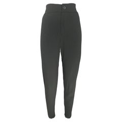 ISSEY MIYAKE - Vintage Gray Cotton High-Waist Pants | Size M