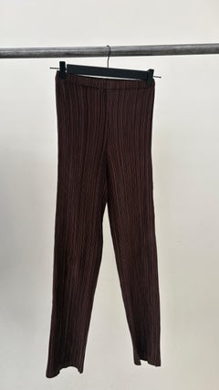 Issey Miyake Vintage Silk Pleated Pants