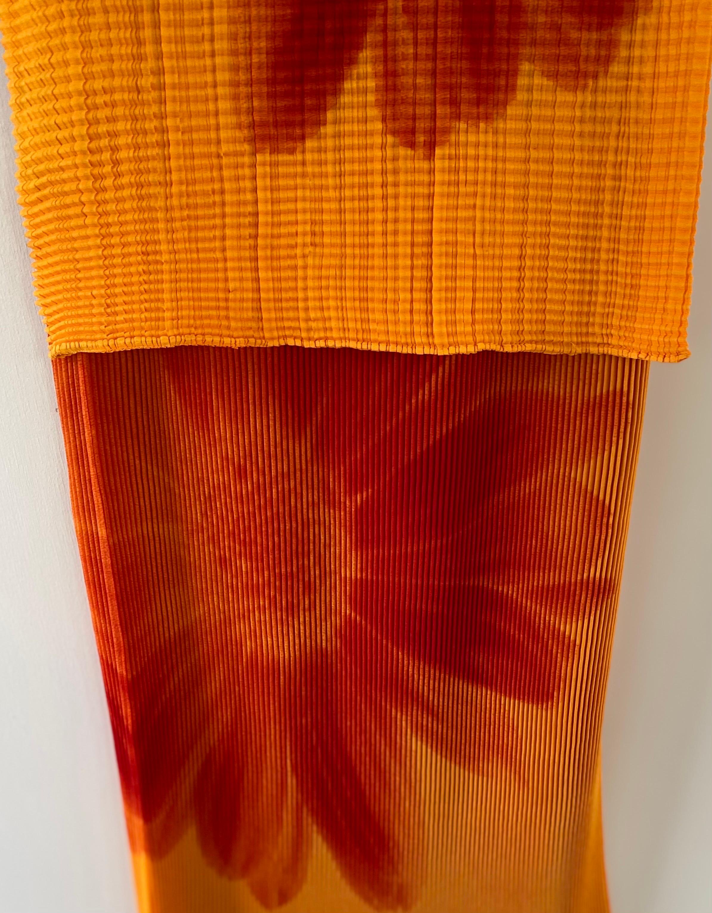 Vintage-Sonnenblumen-Oberteil und Rock von Issey Miyake 5