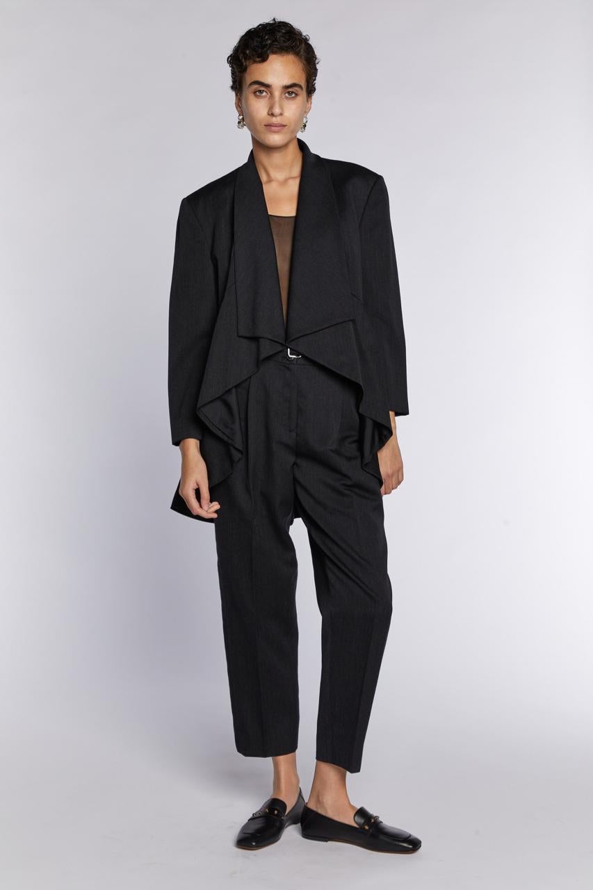 Issey Miyake Wollanzug 1980er Jahre im Angebot 6
