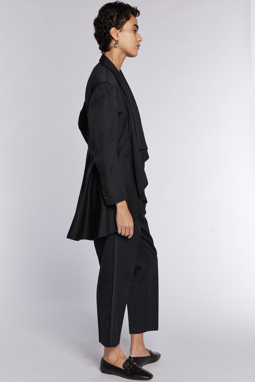 Issey Miyake Wollanzug 1980er Jahre Damen im Angebot