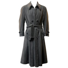 Trench-coat en laine Issey Miyake