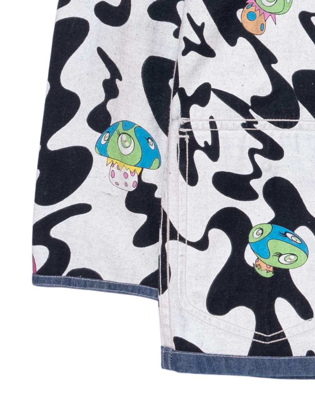 Issey Miyake x Takashi Murakami SS2000 Reversible Coat In Good Condition For Sale In Beverly Hills, CA