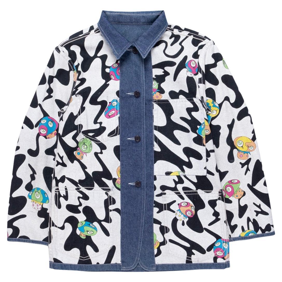 Issey Miyake x Takashi Murakami SS2000 Reversible Coat For Sale