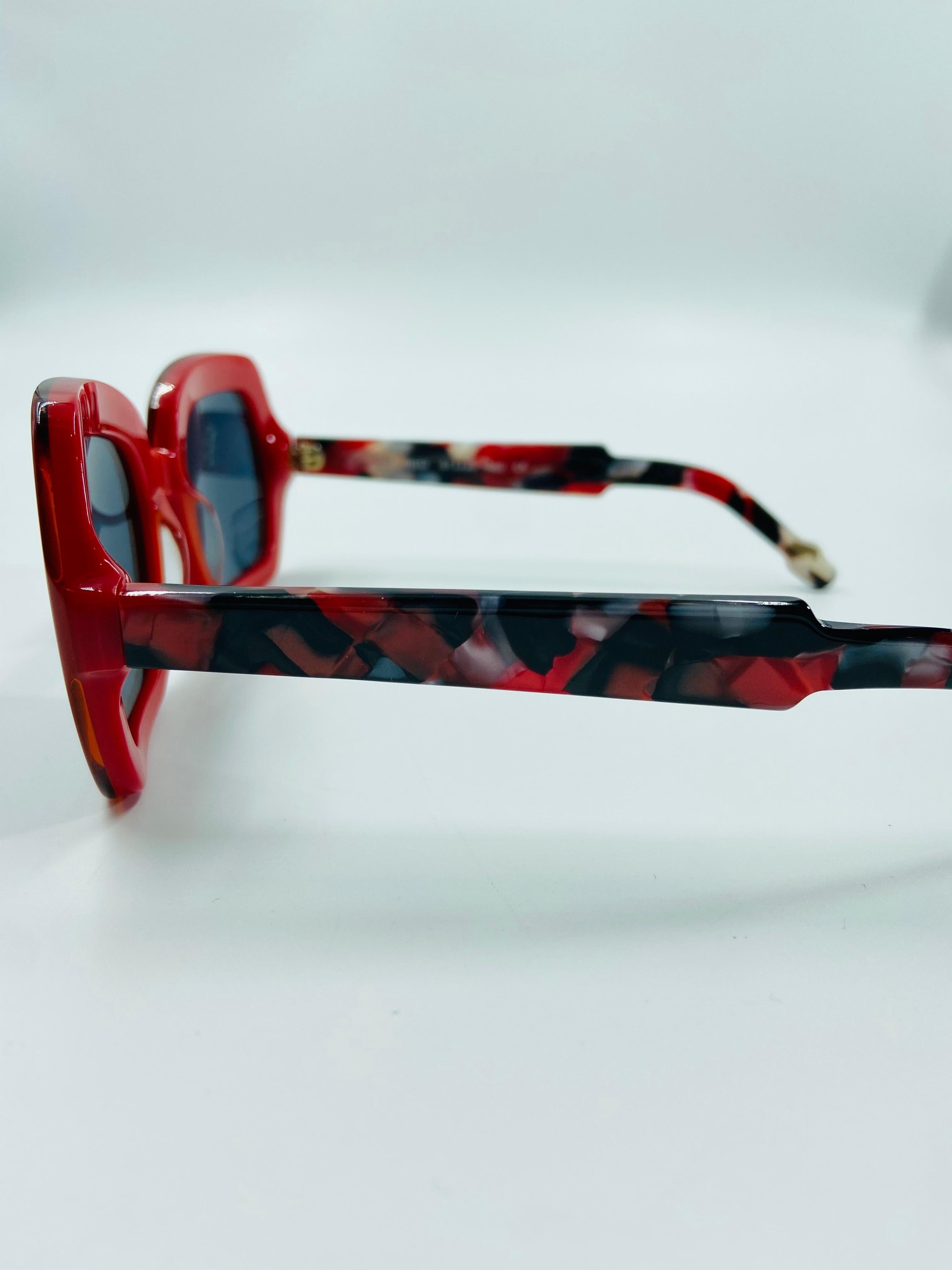 Black Isson Australia Vintage Ida Red Dead Stock Frames For Sale