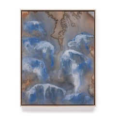 "Snowmelt I" Inchiostro e pigmento su tela