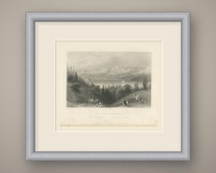 Istanbul et la Corne d'Or d'après W.H. Bartlett, gravure sur acier, vers 1838