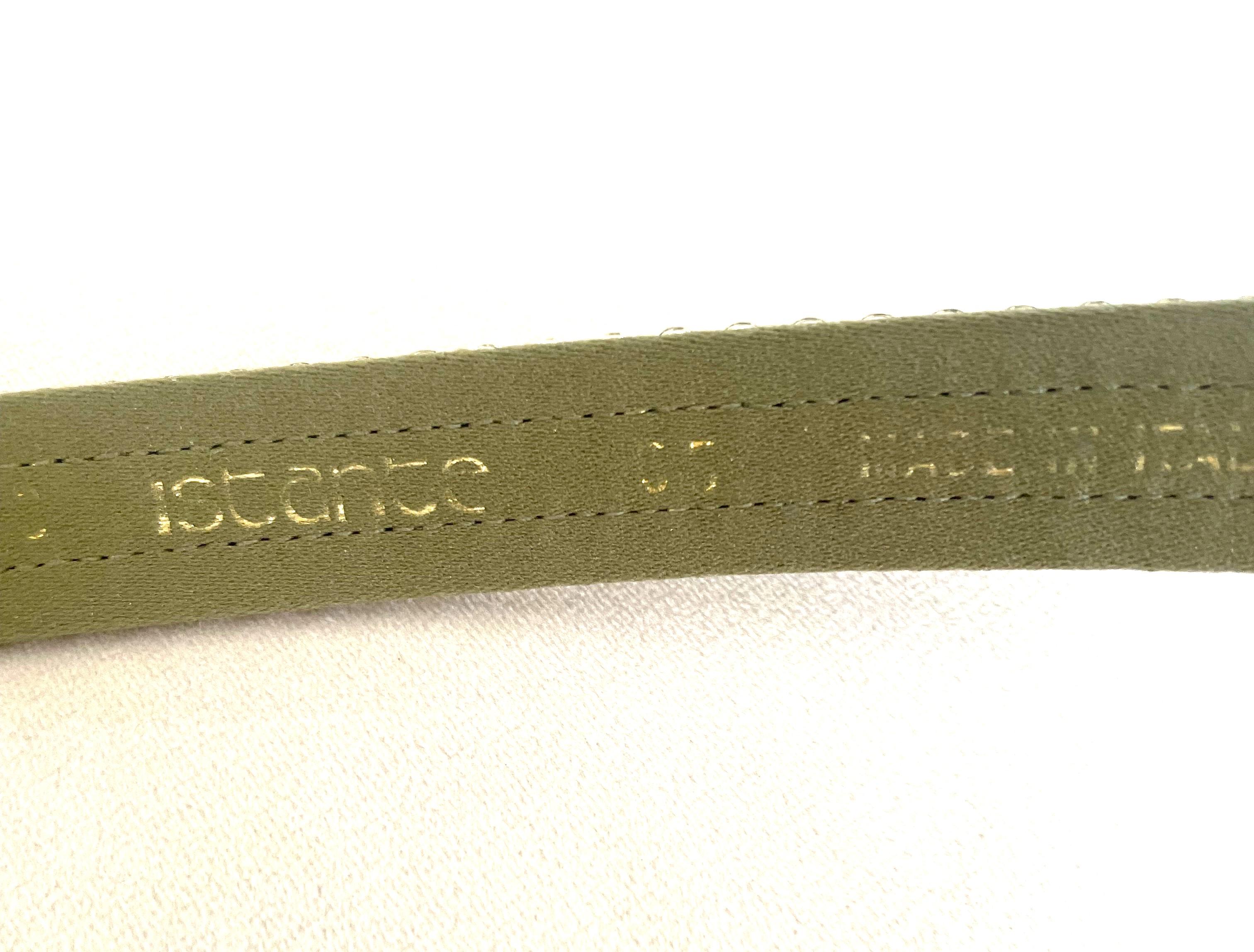 Istante by Versace 1990 Cintura con strass da collezione in vendita 2