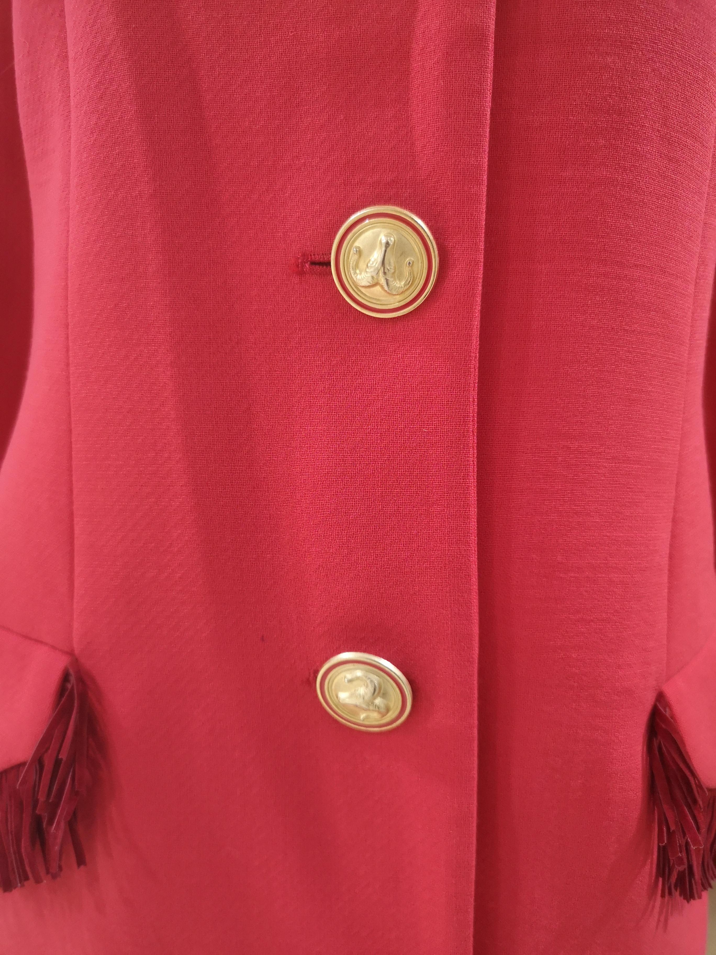 Red Istanti by Versace Aries red jacket 