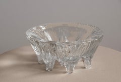 "Istapp" Glass bowl, Willy Johansson for Hadeland