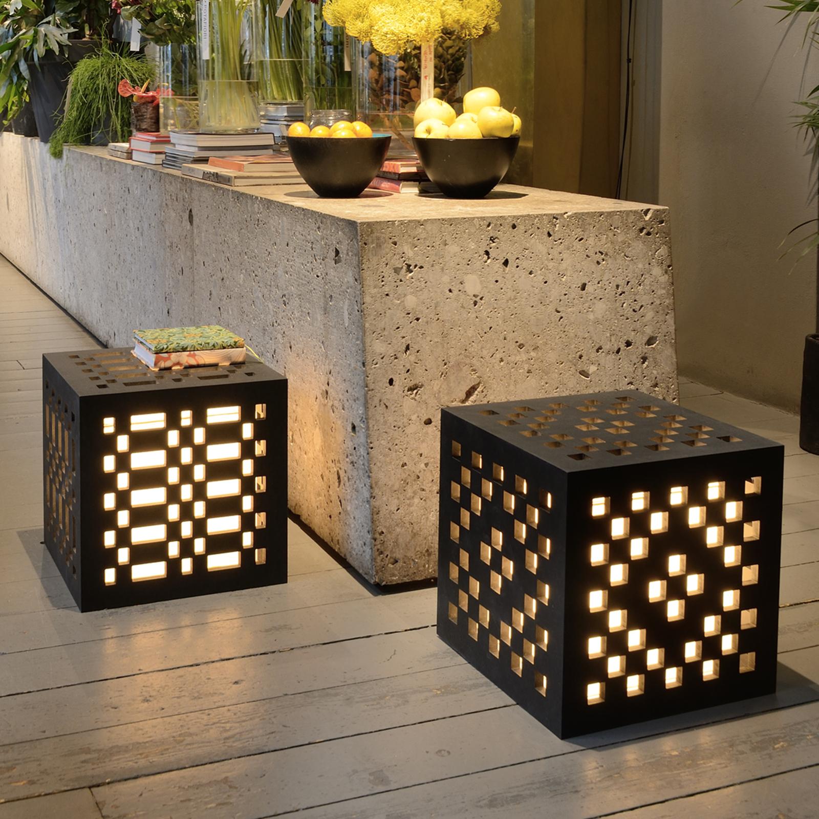 Istella Rombi Cube with Light In New Condition For Sale In Milan, IT