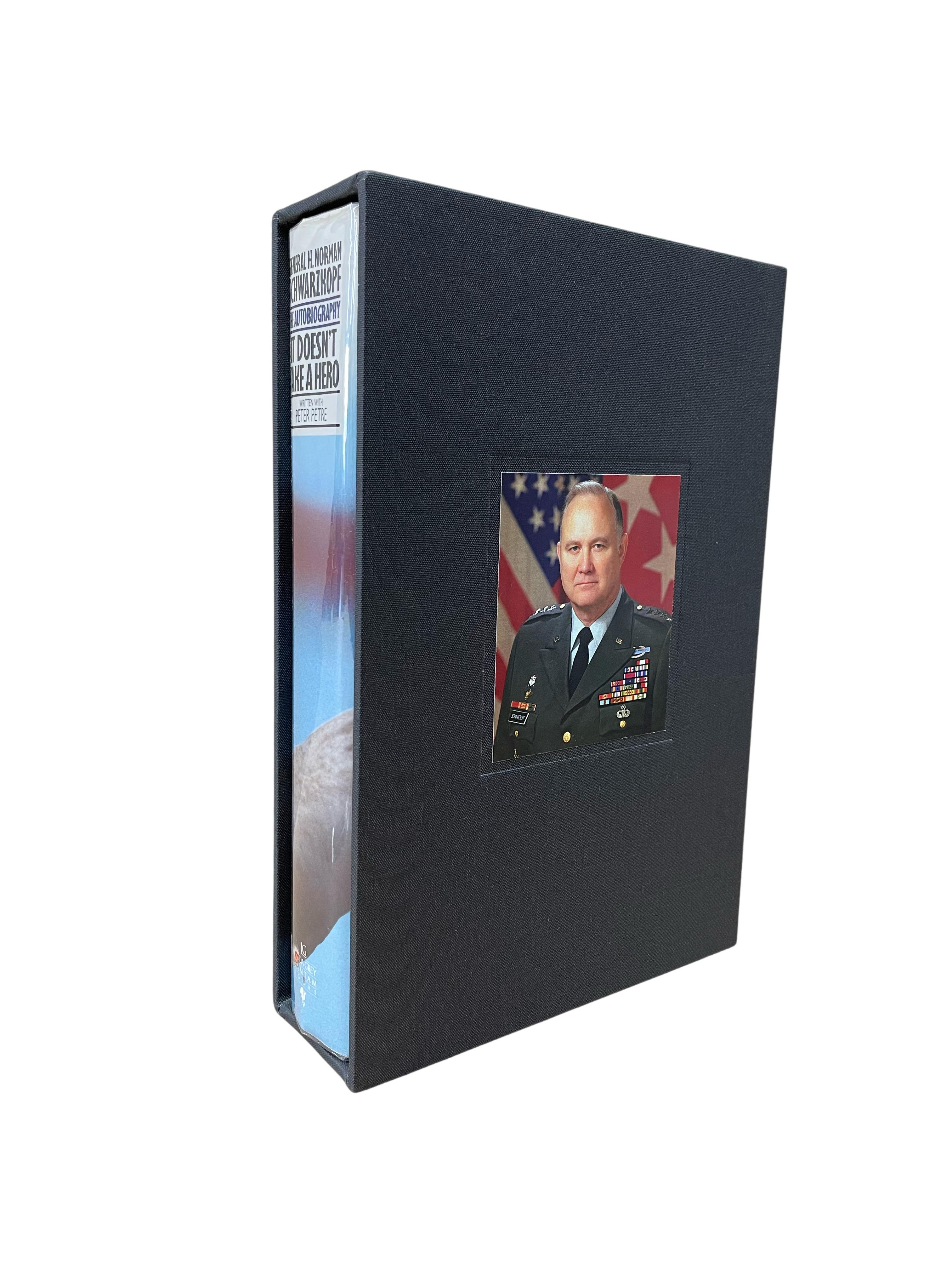 It Doesn't Take a Hero, Signed by Norman Schwarzkopf, First Edition, 1992 In Good Condition In Colorado Springs, CO