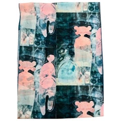 It Snowed When They Came scarf design by Melanie Yazzie chiffon contemporary 