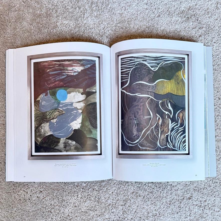 It Was a Time of Suspended Action 2019-20 Tempera & Acryl auf Papier von A. Roma im Zustand „Hervorragend“ im Angebot in Firenze, Tuscany
